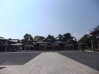 広島護国神社の拝殿