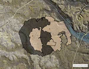 石川初の描いたタモリのGPS地上絵