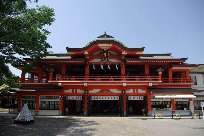 妙見本宮 千葉神社の拝殿