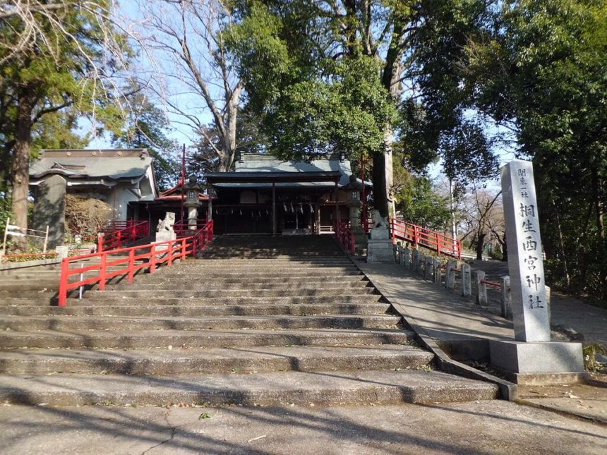 桐生西宮神社の境内