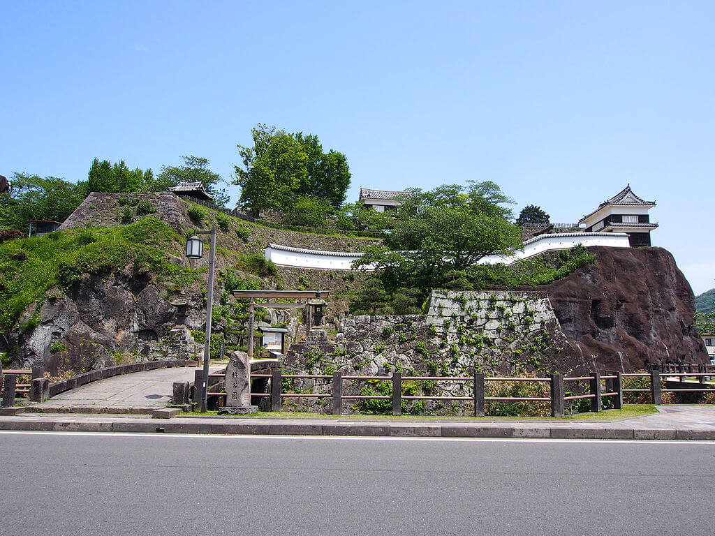臼杵城の様子