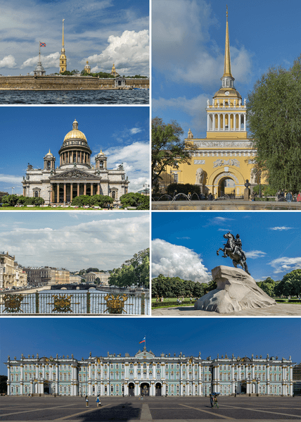 サンクトペテルブルクの観光名所諸々