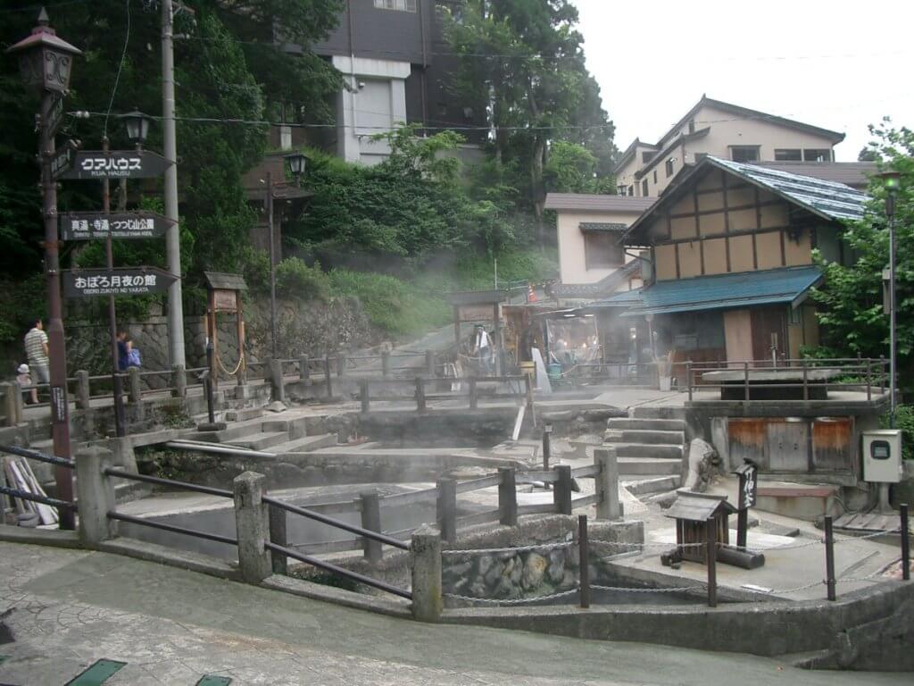 野沢温泉の麻湯