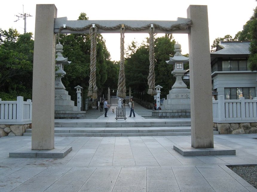 廣田神社の境内