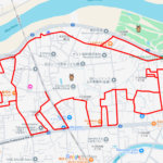 徳島競馬場跡地の馬（徳島県徳島市）のGPSアート