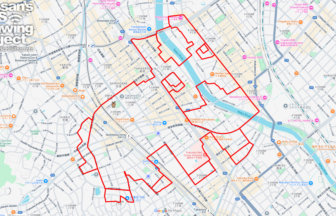 宇賀神社の馬（福岡県福岡市中央区）のGPSアート