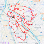 福智町の鬼（福岡県福智町）のGPSアート