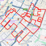 ウインズ銀座の馬（東京都中央区）のGPSアート