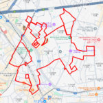 ウインズ渋谷の馬（東京都渋谷区）のGPSアート