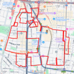 ウインズ難波の馬（大阪府大阪市浪速区）のGPSアート