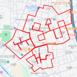 桜区のさくら（さいたま市桜区）のGPSアート