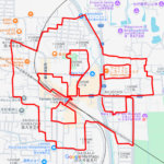 平城宮跡資料館のさくら（奈良県奈良市）のGPSアート
