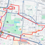 天王寺動物園のライチョウ（大阪府大阪市天王寺区）のGPSアート