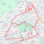 神戸市立王子動物園のライチョウ（兵庫県神戸市灘区）のGPSアート