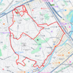 野毛山動物園のライチョウ（神奈川県横浜市西区）のGPSアート