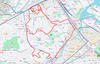 野毛山動物園のライチョウ（神奈川県横浜市西区）のGPSアート